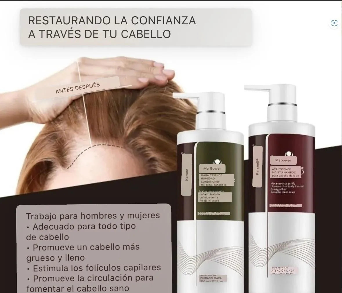 KERAGLOW™ Combo_ combo completo karseell original