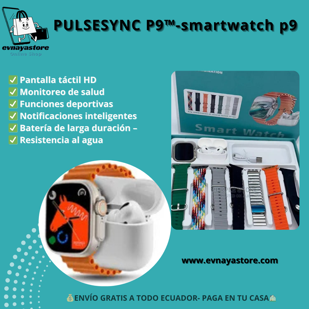 PULSESYNC P9™-smartwatch p9