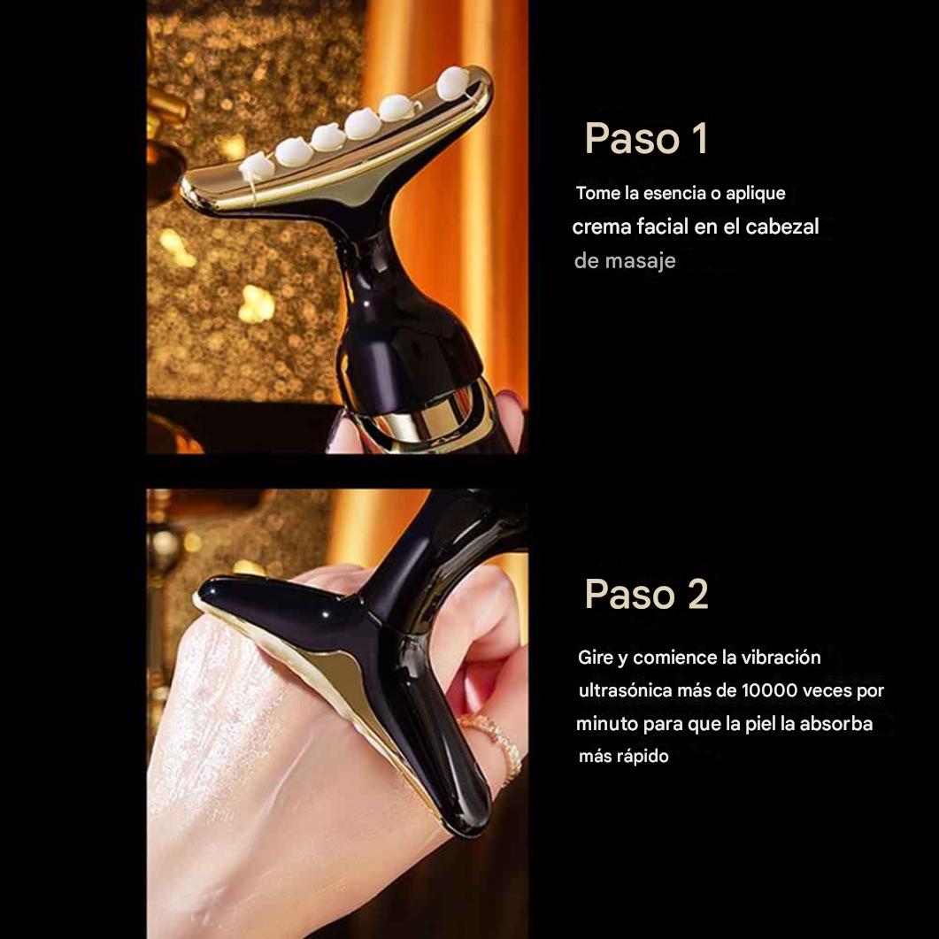 RADIASKIN™ Pro-masajeador facial 3 en 1