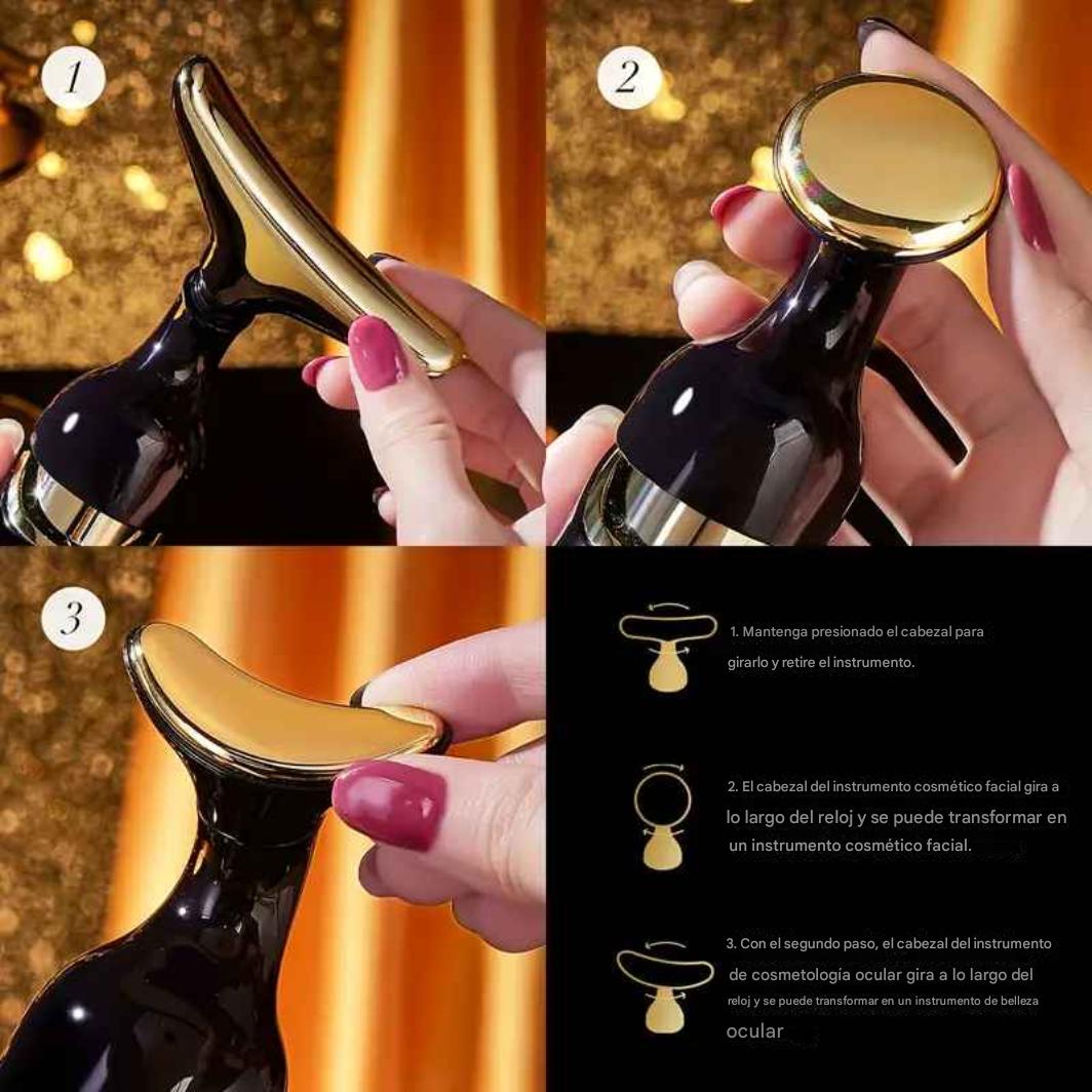 RADIASKIN™ Pro-masajeador facial 3 en 1