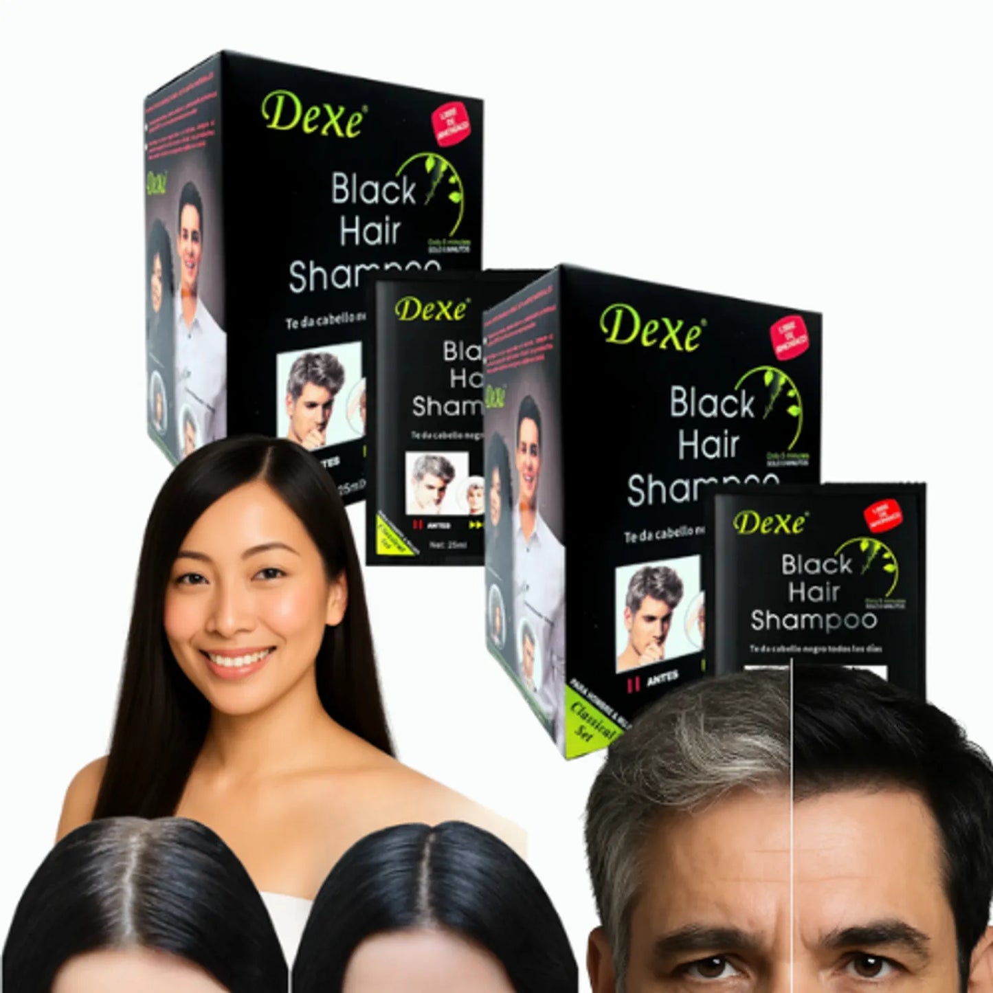 GRAYFREE™ - Shampoo cubre canas sachet X 10