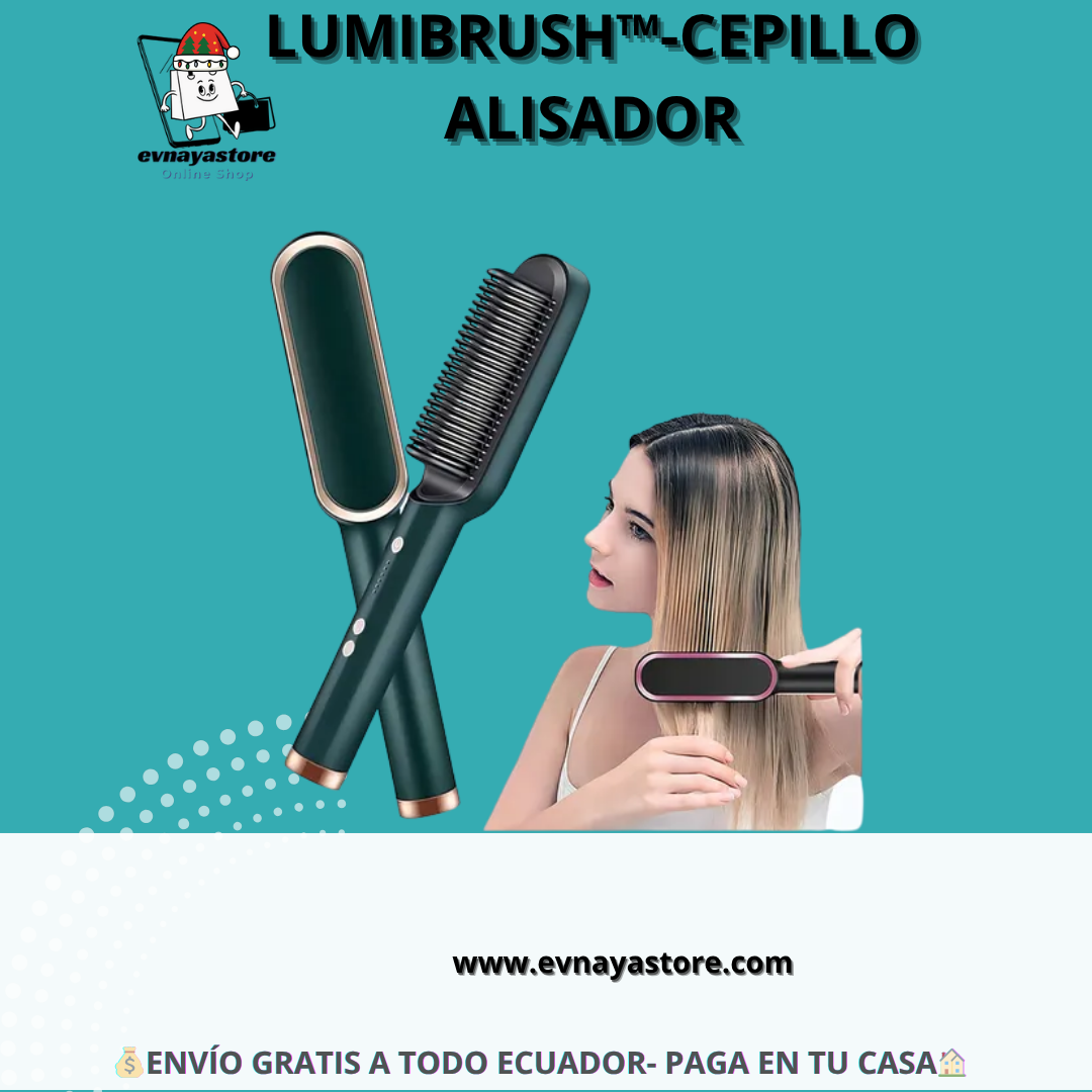 LUMIBRUSH™-alisador de cabello