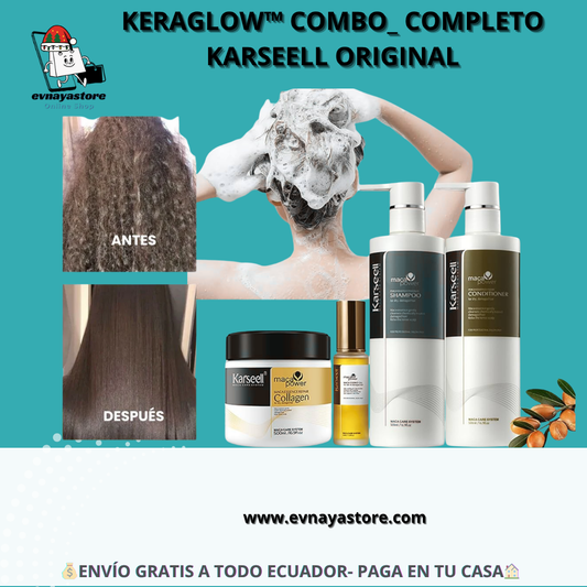 KERAGLOW™ Combo_ combo completo karseell original