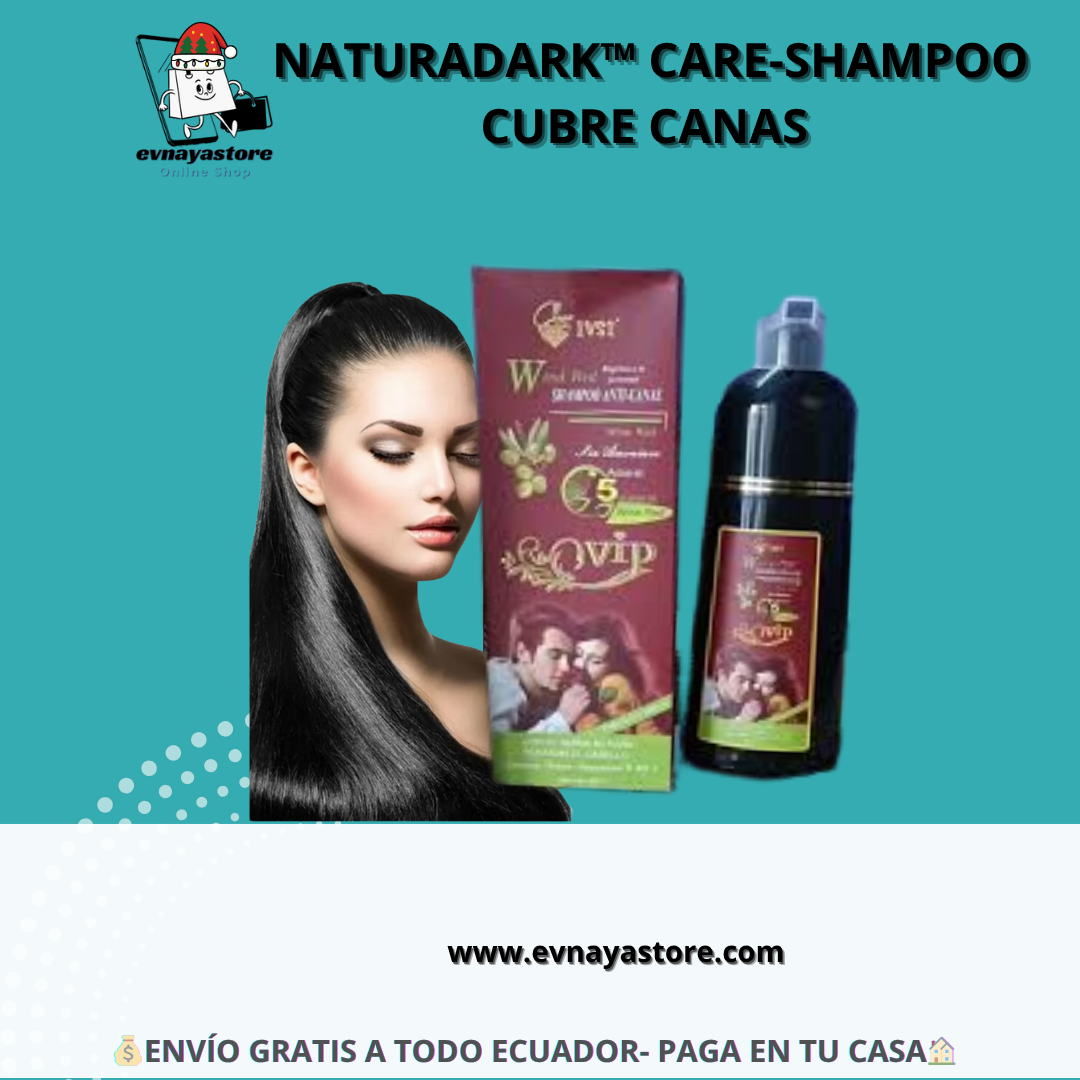 NATURADARK™ - Shampoo cubre canas tarro 400ml