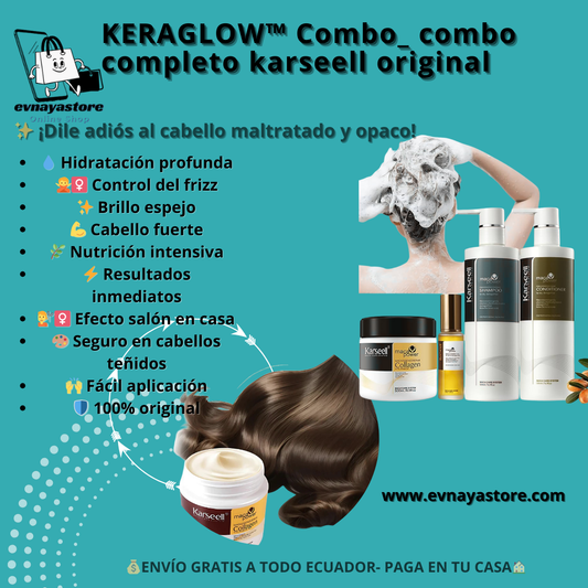 KERAGLOW™ Combo_ combo completo karseell original